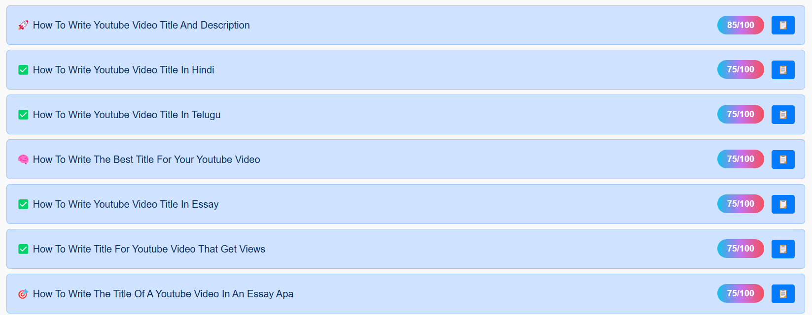 4- How to Use AnalyzeVid to Generate YouTube Video Titles